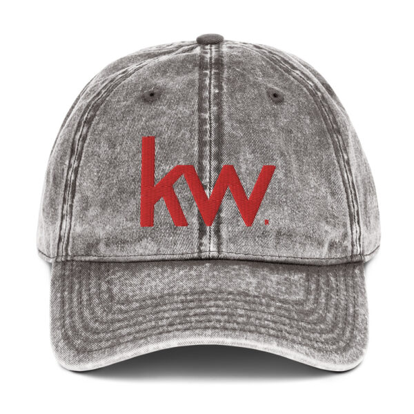 KW Embroidered Vintage Trucker Cap